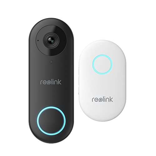 Reolink PoE Video Doorbell Camera with Chime £76.99 with voucher Sold by ReolinkEU and Fulfilled by Amazon