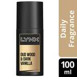 Lynx Signature Oud Wood & Dark Vanilla Daily Fragrance 100 ml (£3.70 Subscribe & Save)