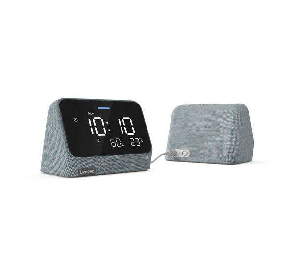 LENOVO Smart Clock Essential with Alexa - Misty Blue reduced to £ Free  Collection @ Currys | hotukdeals