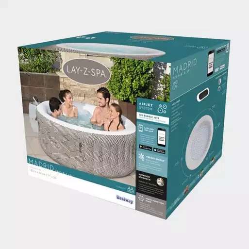 Lazy spa Madrid 4 person air jet - £149 Delivered @ Ultimate Outdoors
