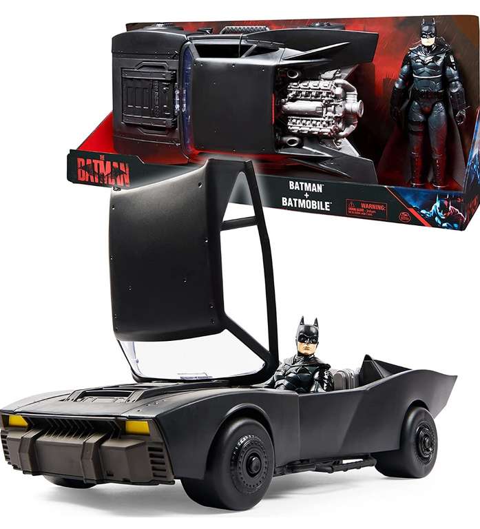 DC Comics Batman Gauntlet with Launcher £15 / DC Comics Batman Batmobile with 12-Inch Batman Figure £18.50 - Free collection @ Argos
