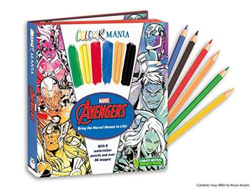 Marvel: Avengers (Colouring Book and Pencil Set) - £6 @ Amazon