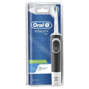 Oral-B Vitality Braun Cross Action Black Electric Toothbrush - Sold By 247legoseller