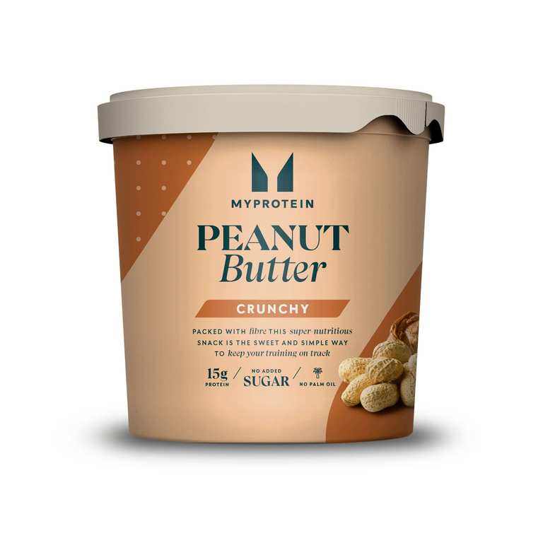 All-Natural Peanut Butter (Crunchy) 1kg - Price at checkout