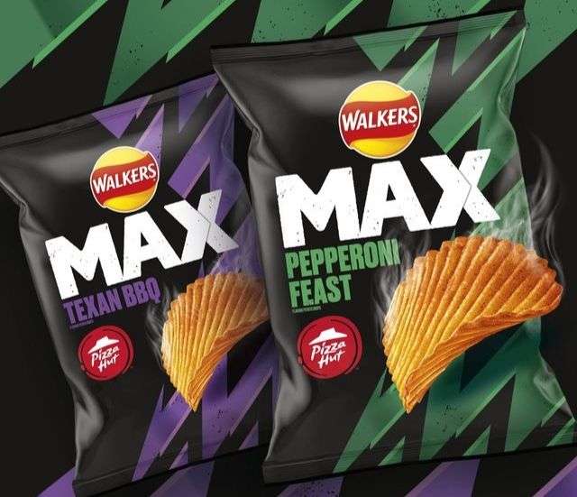 Walkers Max Pizza Hut (choice of 2 flavours) for free online using code online orders only