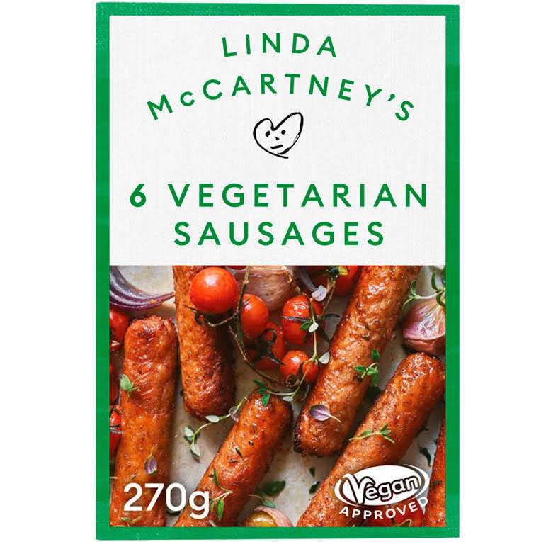 Linda McCartney Vegetarian Sausages - Instore (Chelmsford)