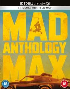 Mad Max Anthology [4K Ultra HD + Blu-Ray] - £33.98 Delivered @ beautydealsuk01 / eBay