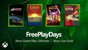 Free Play Days for Xbox Live Gold members – Assetto Corsa Competizione, Catan (Console), Dragon Ball the Breakers, and Serial Cleaner