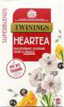 Twinings Superblends Heartea Tea - Blackcurrant & Rosemary Herbal Tea Infusion - Minimum order 3x 20 Tea Bags