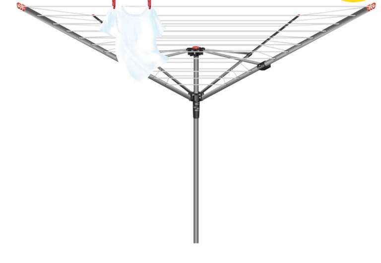 Vileda 4 Arm Rotary Airer 45m now £35 with Free Collection (selected stores) @ Wilko
