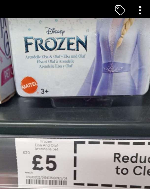 Frozen Elsa & Olaf Arendelle set. - Instore Stratford