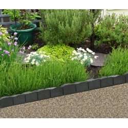 EZ Border Roman Stone Recycled Garden Edging with Garden Spikes 120 x 7 x 8 cm £11.98 Instore (Members Only) @ Costco