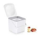 Minky White Compost Food Caddy, One Size - £4 at Amazon