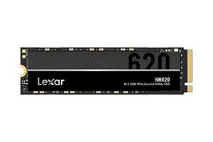 Lexar NM620 M.2 2280 PCIe Gen3x4 NVMe, 512GB SSD, Up To 3300MB/s Read, Internal Solid State Drive - £48.99 @ Amazon