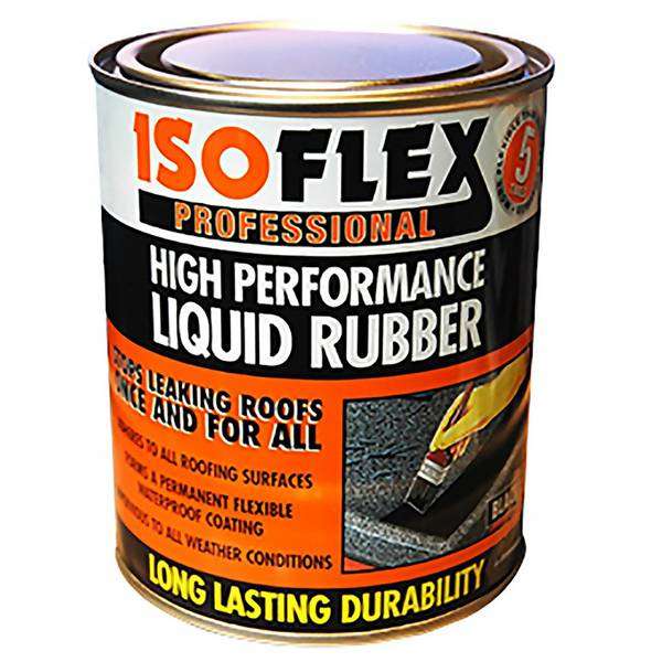 Isoflex Liquid Rubber Roof Repair - 4.5L + Free C&C