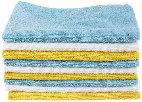 Amazon Basics Microfibre Cleaning Cloths Pack of 24 (30 x 40 cm) - £11.10 (Or £10.55 or less with Sub & Save) @ Amazon