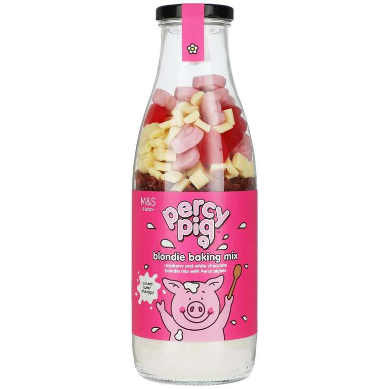 M&S Percy Pig Bottle Baking Mix 615g - £4 Instore @ Marks & Spencer Washington