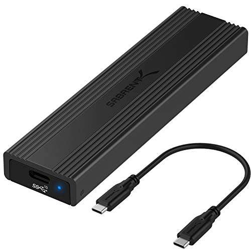 SABRENT M.2 SSD Enclosure, USB C 3.2X2 to NVMe SSD case £19.09 delivered, using code @ Amazon / Store4PC-UK