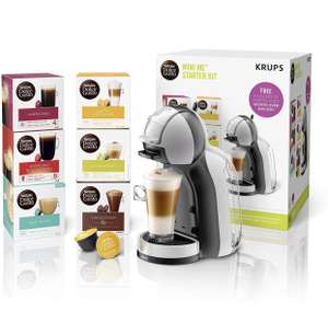 Nescafé Dolce Gusto KP123B41 Mini-Me Automatic Coffee Machine Grey and Black by KRUPS-‘Starter Kit’ Dolce Gusto - £48.79 @ Amazon