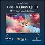 Amazon Fire TV 55" Omni QLED series 4K UHD smart TV £499 at Amazon