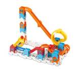 VTech Marble Rush Speedway, Construction Toys for Kids with 5 Marbles & 70 Building Pieces