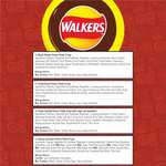 Walkers Meaty Variety Multipack Crisps Box 20x25g (Pre-order)