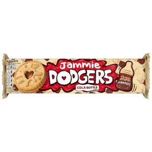 Jammie Dodgers Shortcake Biscuits, Cola Bottle 140g - 25p instore @ Sainsbury's, Fulham Wharf (London)