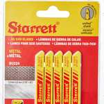 Starrett Jigsaw Blades Set - 5 Pack Saw Blade for Metal Cutting - BU224-5