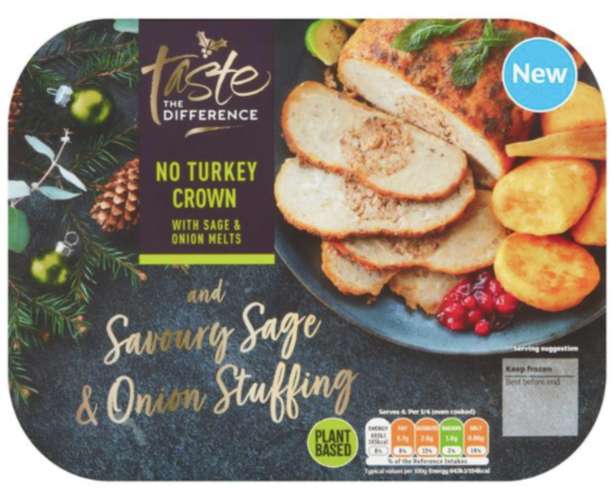 Sainsbury's No Turkey Crown with Sage & Onion Melts £0.50 at Sainsbury's East Dulwich