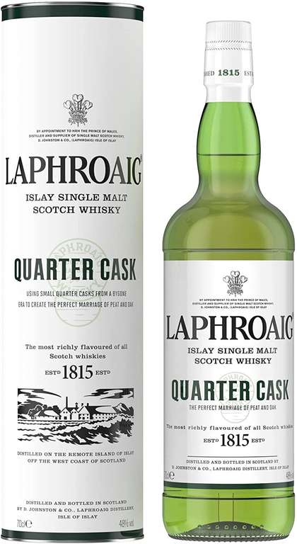 Laphroaig Quarter Cask £35 at Waitrose