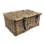 Hobbycraft Wicker Hamper Basket - 42cm x 28cm x 18cm - 2 for £21 - With Code - Free C&C