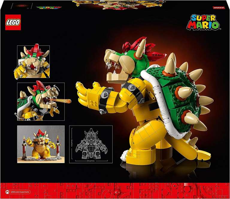 LEGO 71411 Super Mario The Mighty Bowser Building Toy Set