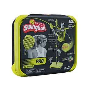 Swingball Pro All Surface, Black and Yellow, Outdoor Activities, Suitable for Everyone 6 years+. Also Classic Swingball for £24.99