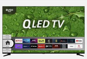 Bush 65 Inch Smart 4K UHD HDR QLED Freeview TV - Free Collection