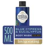 Imperial Leather Invigorating Shower Gel - Blue Cypress & Eucalyptus Fragrance Bulk Buy (4 X 500ml) - £6.60 (£6.27 S&S) @ Amazon