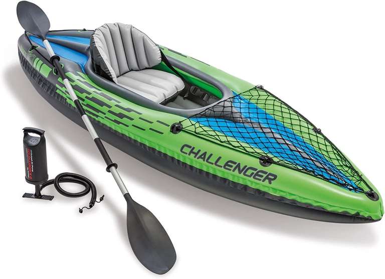 Intex Challenger K1 - Inflatable 1 Person Outdoor Kayak Set with Oar and Hand Pump - £61.59 with code (UK Mainland( @ Spreetail / ebay