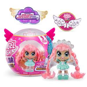 ZURU Itty Bitty Prettys Angel High Glow Goals Series 2 Capsule Doll with 10 Surprise Accessories, Zandella | blossom is £5.23