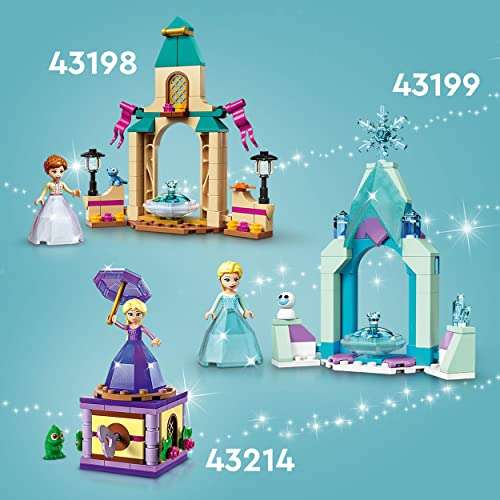 LEGO 43214 Disney Princess Twirling Rapunzel Buildable Toy with Diamond Dress Mini-Doll and Pascal the Chameleon Figure £7 @ Amazon