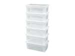 Lidl stackable storage boxes with lids - 3 x 14L or 6 x 4L £9.99 @ Lidl