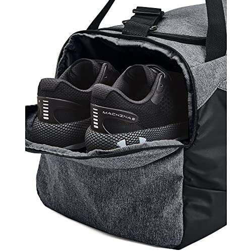 UA Undeniable 5.0 Duffle MD Gym Bag - Pitch Gray Medium Heather - One Size