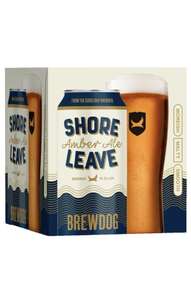 Brewdog Shore Leave Amber Ale 4x440ml Cans (Clubcard Price)