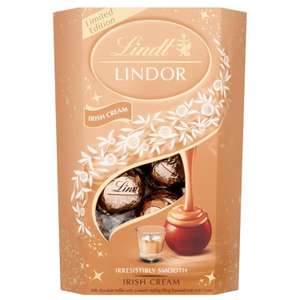 Lindt Lindor Irish Cream Milk Chocolate Truffles 200G - Clubcard Price