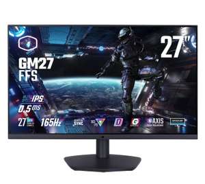 Cooler Master 27" GM27-FFS 1920x1080 IPS 165Hz 1ms FreeSync HDR Widescreen Gaming Monitor £169.99 @ Overclockers