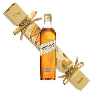 Johnnie Walker Gold Label Reserve Scotch Whisky, 20cl Festive Cracker