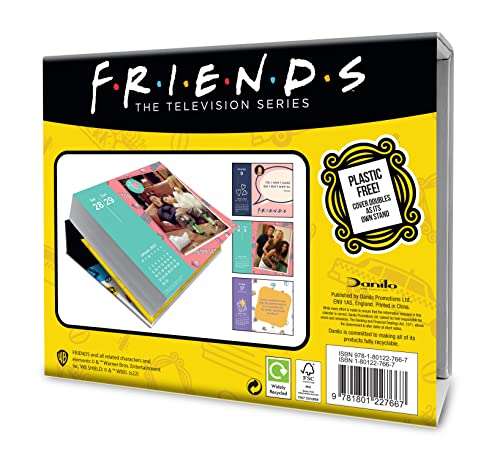Friends Page A Day Formatted Desk Calendar 2023 £2.74 (Back Order) @Amazon