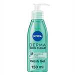 NIVEA Derma Skin Clear Wash Gel (150ml), With Salicylic Acid & Niacinamide (£2.24/£2.12 with S&S + 10% off 1st S&S)