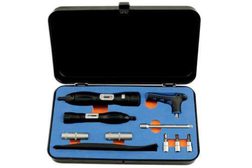 Laser Tools 5724 TPMS Socket Torque Wrench Set 10 Pce 1/4" 2-10Nm 0.4-2Nm £29.95 @ thetoolacademy / eBay