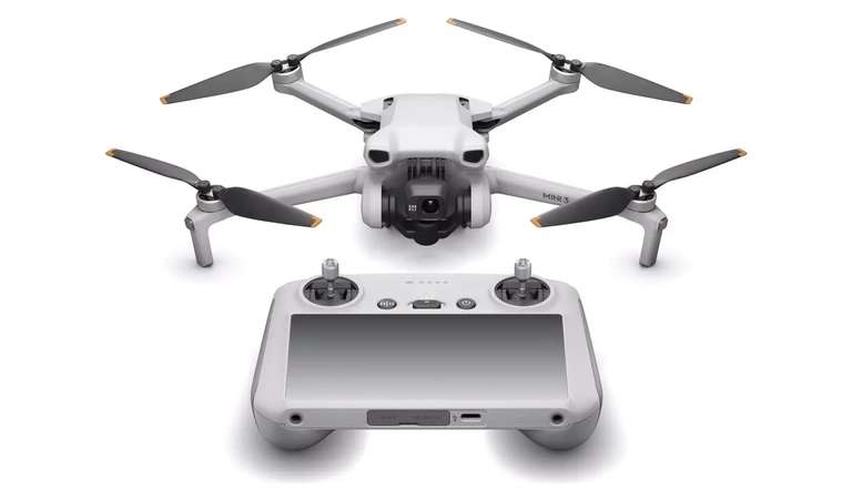 DJI Mini 3 Fly More Combo Drone & DJI RC Remote Controller (Free Collection)