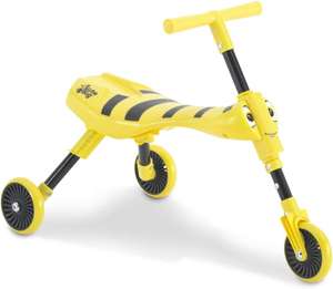 Scuttlebug Bumblebee Ride On - Yellow and Black - w/Code