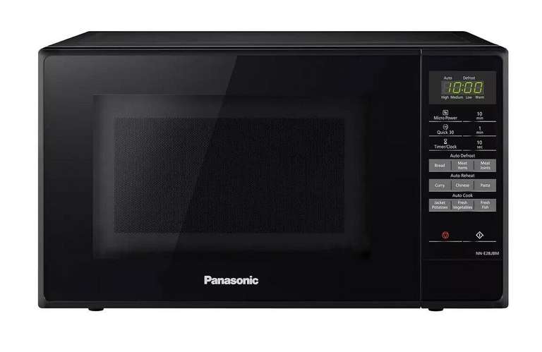Panasonic 800w 20L Microwave (Black, White and Silver Available) £63.99 with code (UK Mainland) @ Ebay / Panasonic